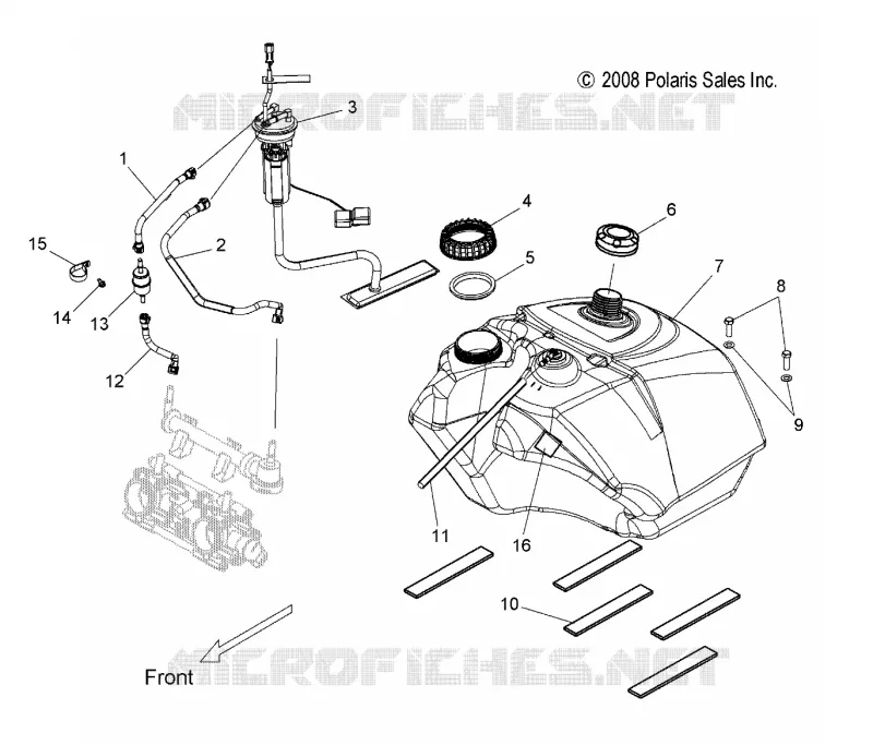 SYSTÈME D'ALIMENTATION, CARBURANT TANK and CARBURANT LINES