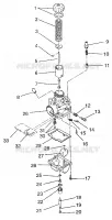 CARBURATEUR LITE 0973433 AND LITE DELUXE 0973431 (4938273827C006)