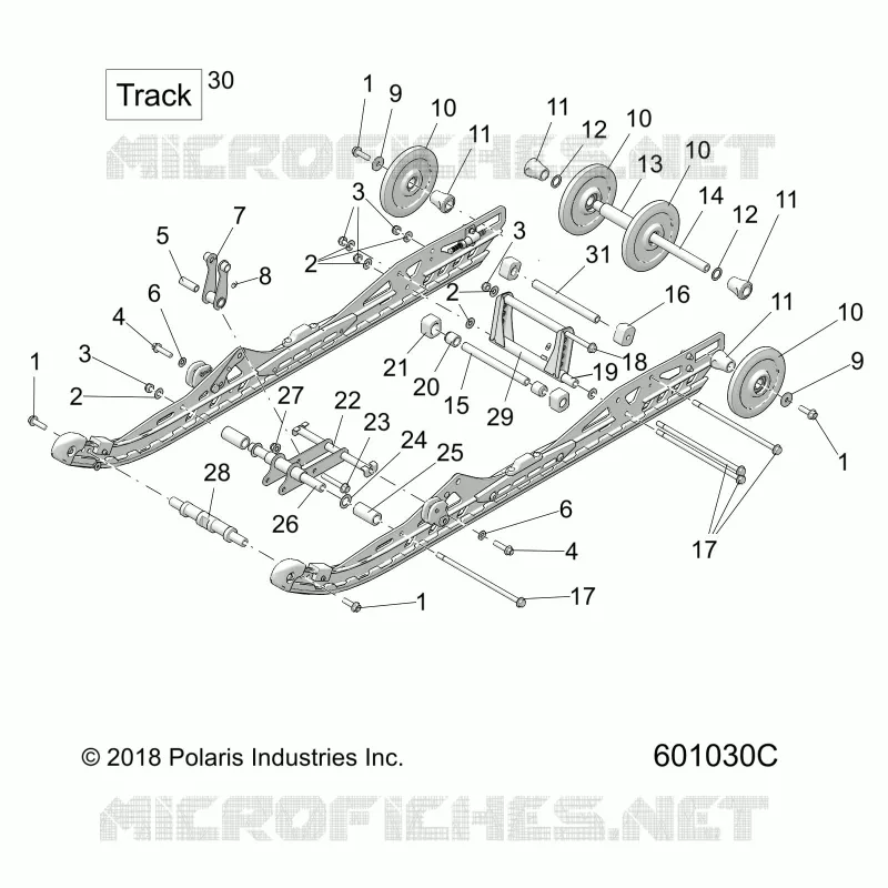 SUSPENSION ARRIERE AND TRACK
