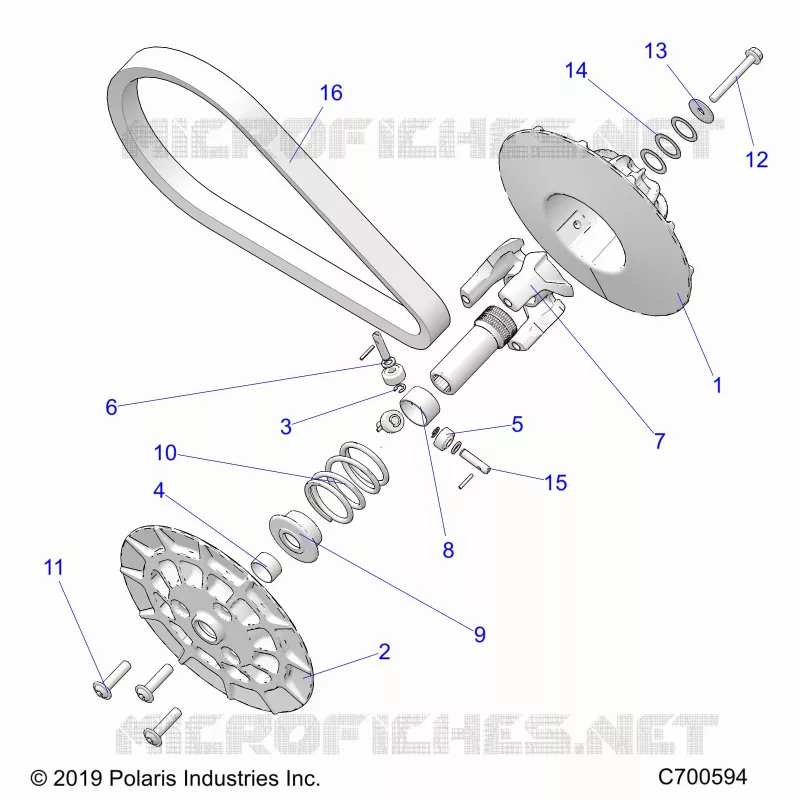 SYSTÃˆME DE TRANSMISSION, CLUTCH, SECONDARY