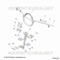 STEERING, FIXATION GUIDON