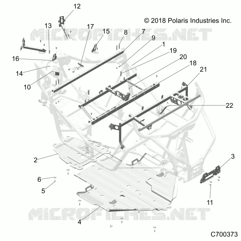 CHASSIS, CHASSIS AND SKID PLATE