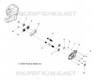 SYSTÈME DE TRANSMISSION, PONT PRINCIPAL OUTPUT SHAFT