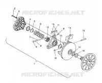EMBRAYAGE DE TRANSMISSION ASSEMBLY 440 / 0930760 AND 440 SKS / 0930560 (4922932293023A)