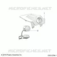 ELECTRICITE, BACKUP CAMERA T24AARHD/GD (C0513756-1)