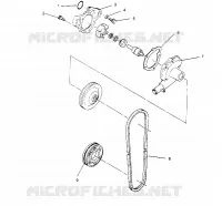 POMPE A EAU 440 0952760, 440 SKS 0952560,  and EUROPEAN 440 SKS E952560 (4929032903C009)