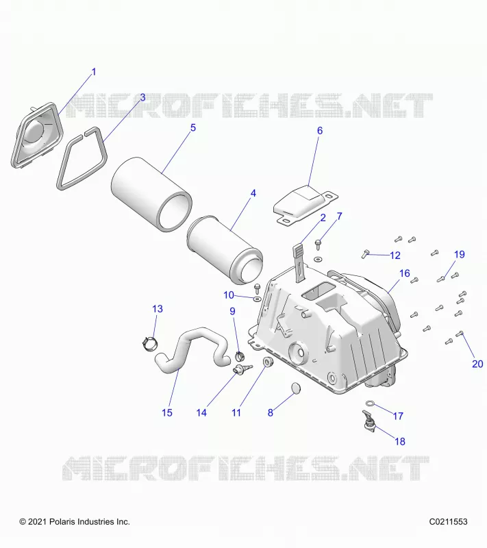 ENGINE, PRISE D'AIR