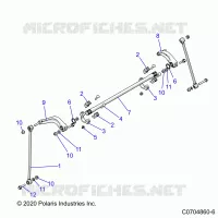 SUSPENSION, REAR BARRE STABILISATRICE