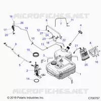 SYSTÃˆME D'ALIMENTATION, FUEL TANK, EVAP