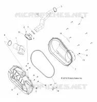 SYSTÈME DE TRANSMISSION, COUVERCLE D'EMBRAYAGE AND DUCTING
