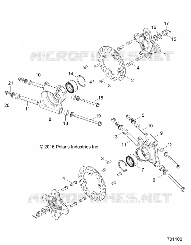 SUSPENSION, PORTE BAGAGES ARRIERE