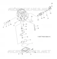 MOTEUR, CARBURATEUR, LOWER
