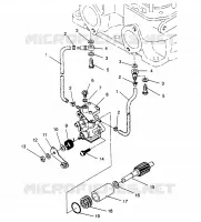 POMPE A HUILE CLASSIC TOURING 0963365 and EUROPEAN CLASSIC TOURING E963365 (4933623362C014)