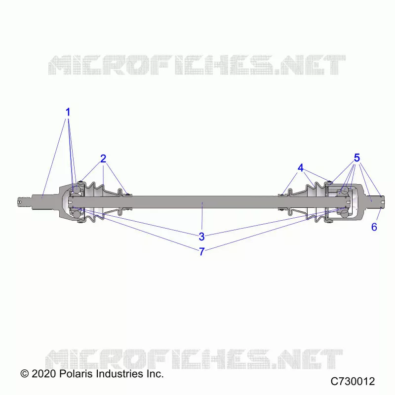 SYSTÃˆME DE TRANSMISSION, FRONT HALF SHAFT