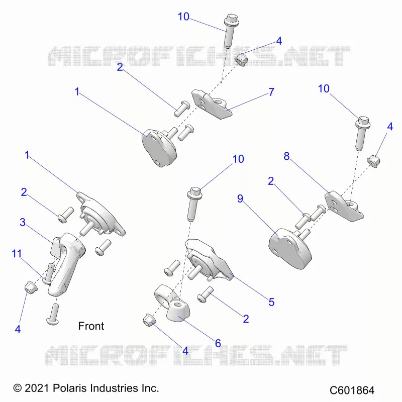 MOTEUR, MOUNTING & LONG BLOCK