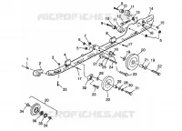 FIXATION RAIL (SUSPENSION) XCF 0981643 (4942774277B010)