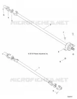 SYSTEME DE TRANSMISSION, FRONT AND REAR PROP SHAFT