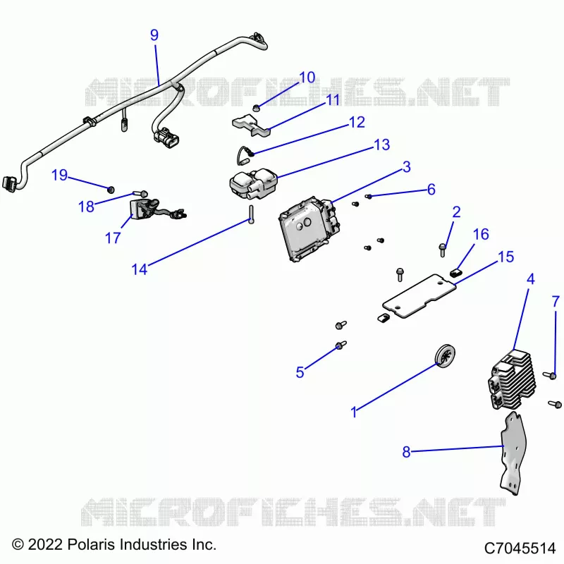 ELECTRICITE, HARNESS COMPONENTS