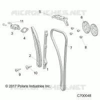 CHAINE DE DISTRIBUTION AND TENSIONER