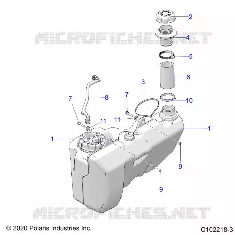 SYSTÃˆME D'ALIMENTATION, FUEL TANK
