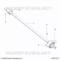 SYSTÃˆME DE TRANSMISSION, REAR PROP SHAFT