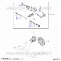 BRAKES, ETRIER DE FREIN ARRIERE