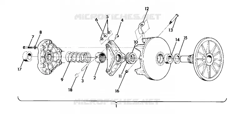 EMBRAYAGE DE TRANSMISSION (4917871787012A)