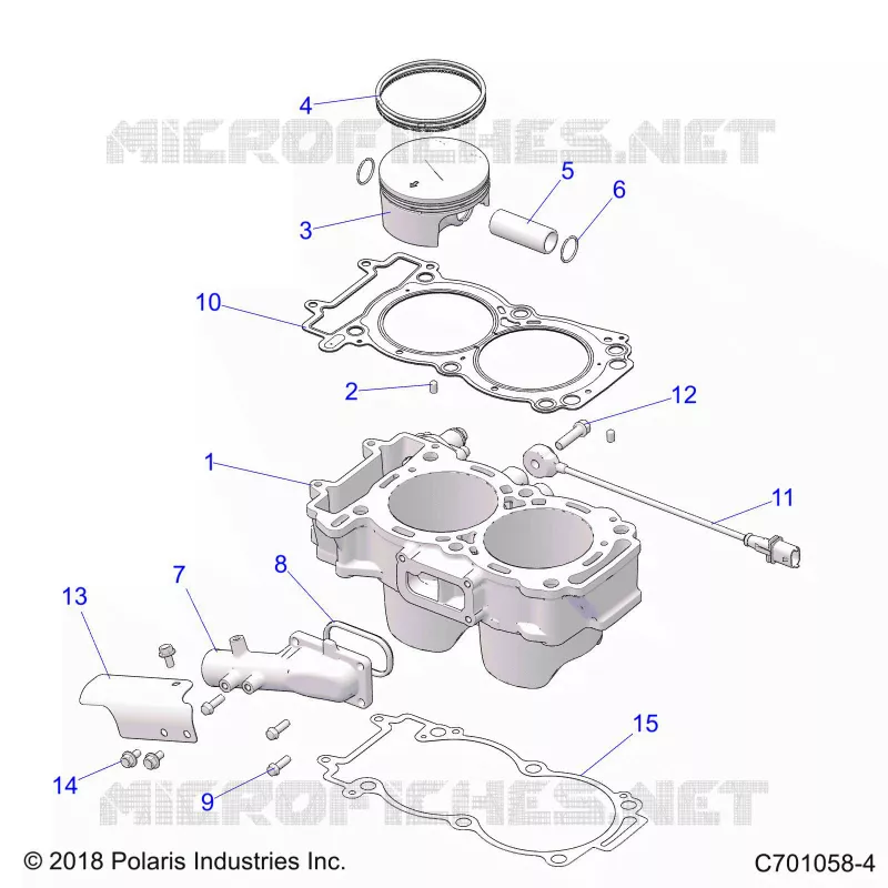 CYLINDRE AND PISTON