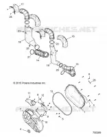 SYSTÈME DE TRANSMISSION, CLUTCH COVER AND DUCTING