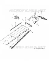 PARE CHOCS, BAVETTE ET SUPPORT FEU ARRIERE