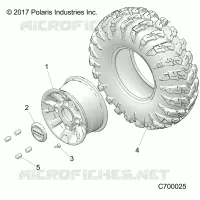 OPT, MACHINED BLACK. ALUMINUM ROUE AVANTS