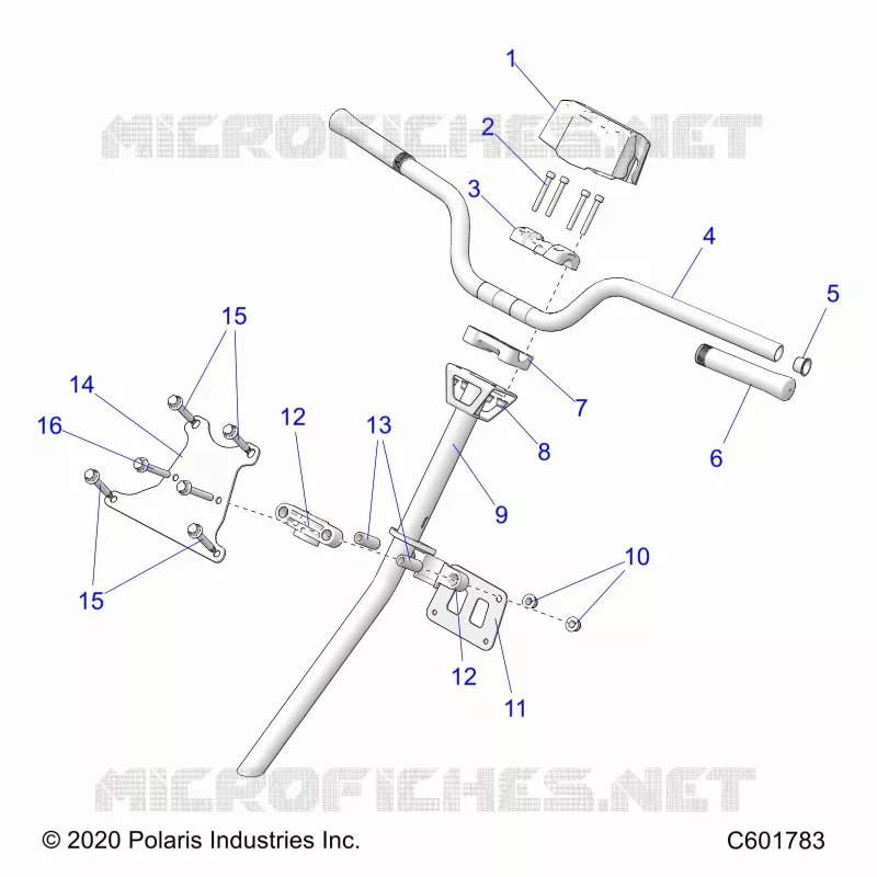 DIRECTION, H-BAR, DIRECTION POST, GRIPS