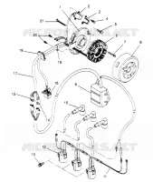 STATOR XLT RMK 0960956, XLT SKS 0960556 and EUROPEAN XLT SKS E960556 (4931813181D001)