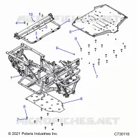 CHASSIS, CADRE 