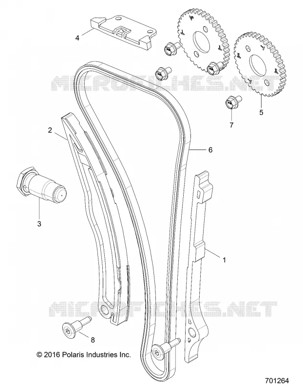 CHAINE DE DISTRIBUTION AND SPROCKET