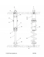 AMORTISSEUR, IFS MONOTUBE
