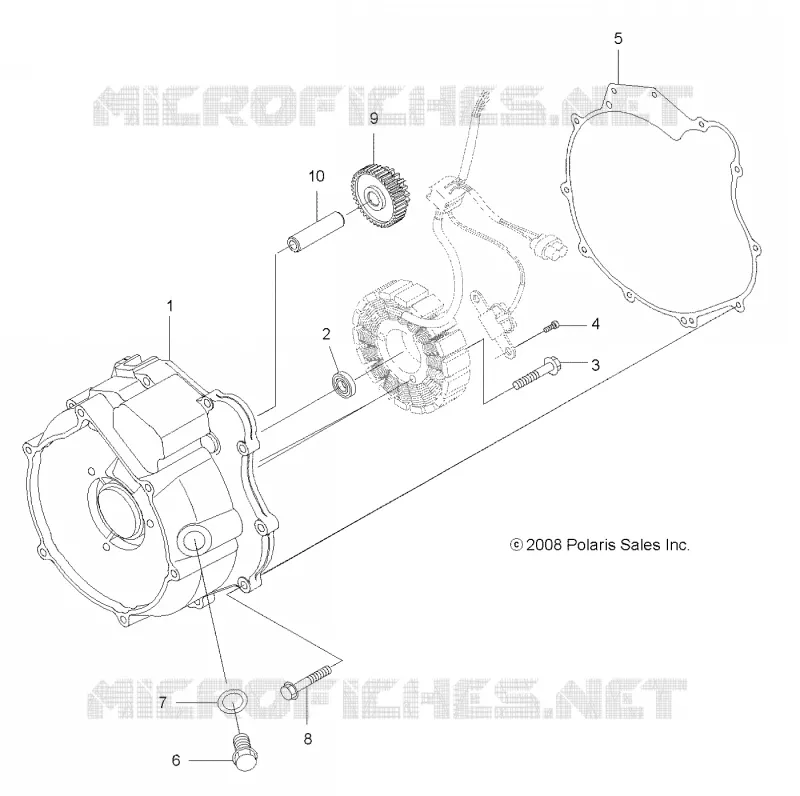 STATOR COVER