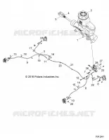 DURITES DE FREIN AND MASTER CYLINDER