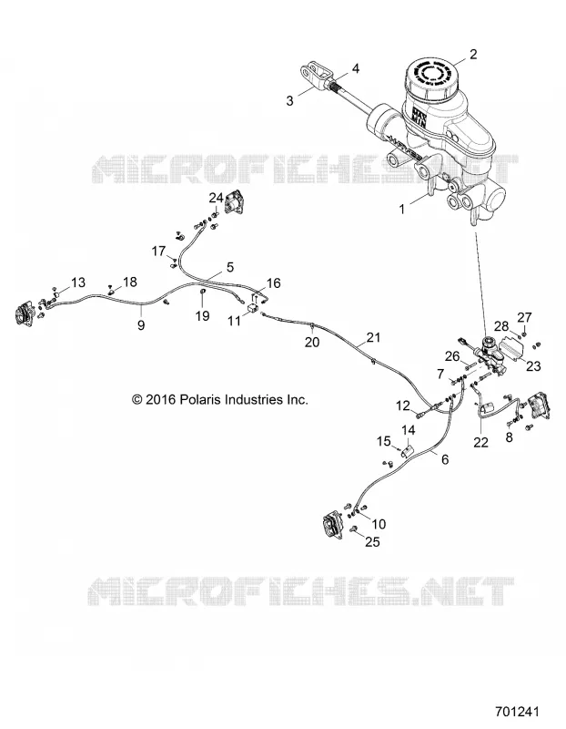 DURITES DE FREIN AND MASTER CYLINDER