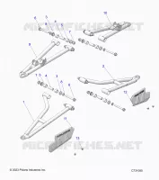 SUSPENSION AVANT CONTROL ARMS