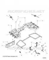 CARROSSERIE ARRIERE RACK ASM.
