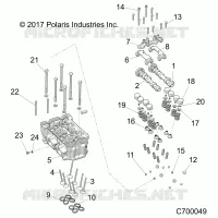 CYLINDRE HEAD AND VALVES