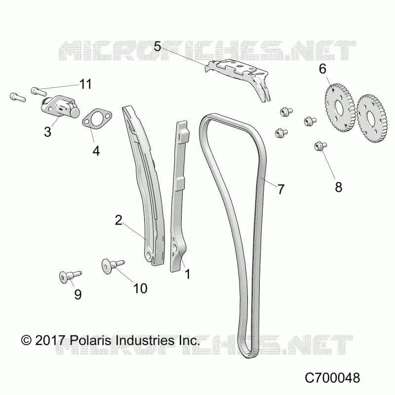CHAINE DE DISTRIBUTION AND TENSIONER