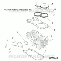 CYLINDRE AND PISTON