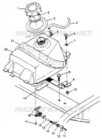 CARBURANT TANK Scrambler 400L W97BC38C (4939893989A012)