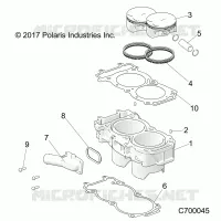 CYLINDRE AND PISTON