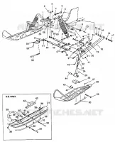 SUSPENSION AVANT AND SKI 600 XCR 0975677, 600 XCR SE H975677 AND EUROPEAN 6 (4937963796B003)