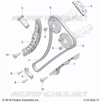 CHAINE DE DISTRIBUTION AND SPROCKET