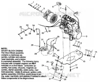 SUPPORT MOTEUR 500 CARB 0962764, 500 CARB SKS 0962564,  EUROPEAN 500 CARB (4931873187C008)