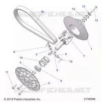 SYSTÃˆME DE TRANSMISSION, CLUTCH, SECONDARY